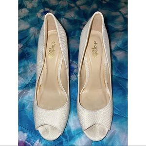 Charlotte Russe White High Heels